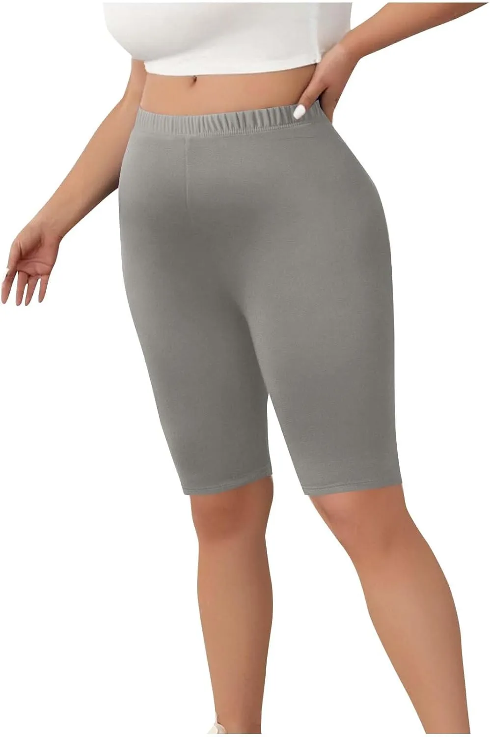 2025 Biker Shorts Women Womens High Waisted Workout Running Short Comfortable Stretch Tummy Control Gym Yoga Shorts