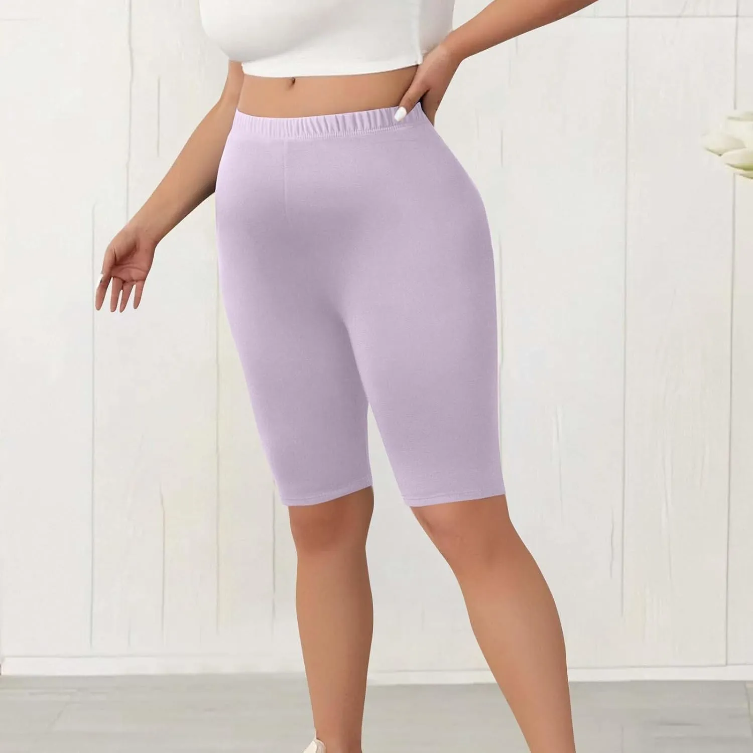 2025 Biker Shorts Women Womens High Waisted Workout Running Short Comfortable Stretch Tummy Control Gym Yoga Shorts