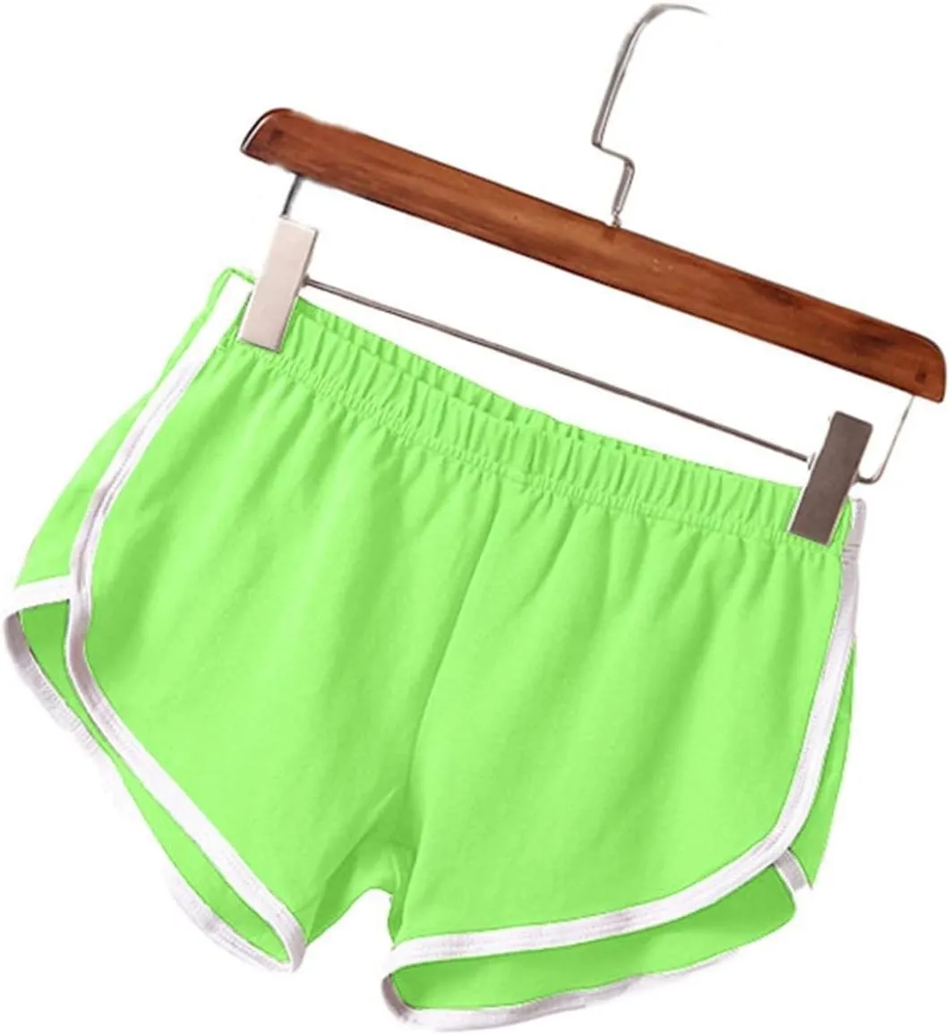 3PC Shorts for Women Plus Size High Waisted Casual Cute Y2k Shorts Athletic Running Workout Gym Sweat Shorts Pack