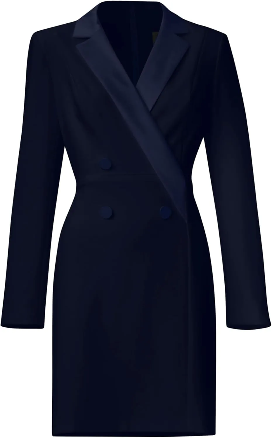 Adrianna Papell Women's Crepe Tuxedo Sheath Dress
