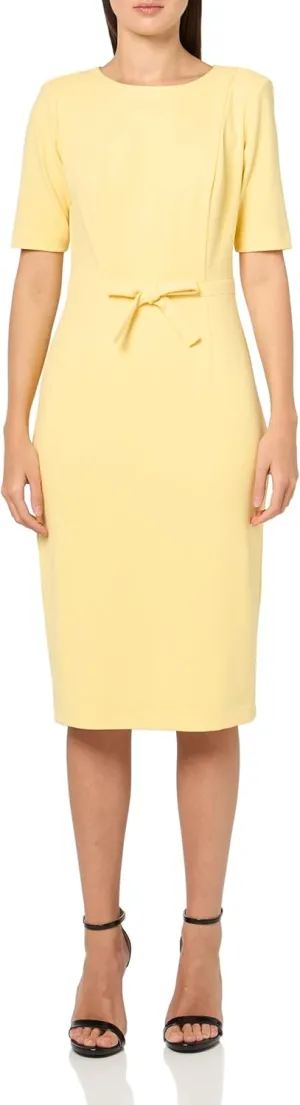 Adrianna Papell Women's Mini Bow Front Sheath Dress