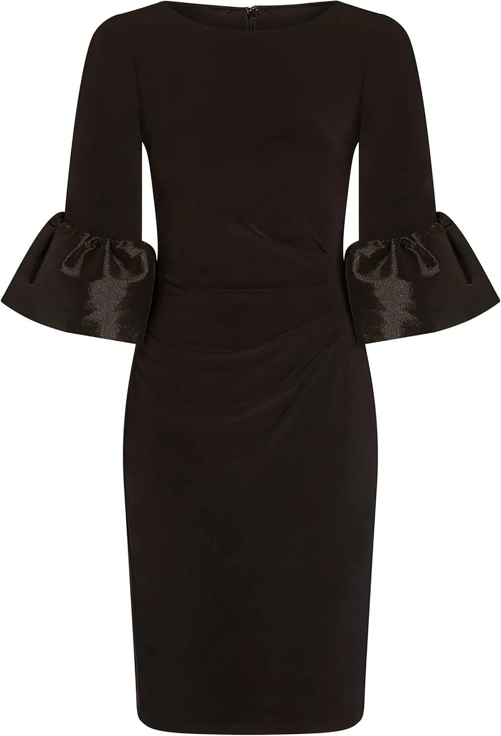 Adrianna Papell Women's Short Draped Jersey Dress
