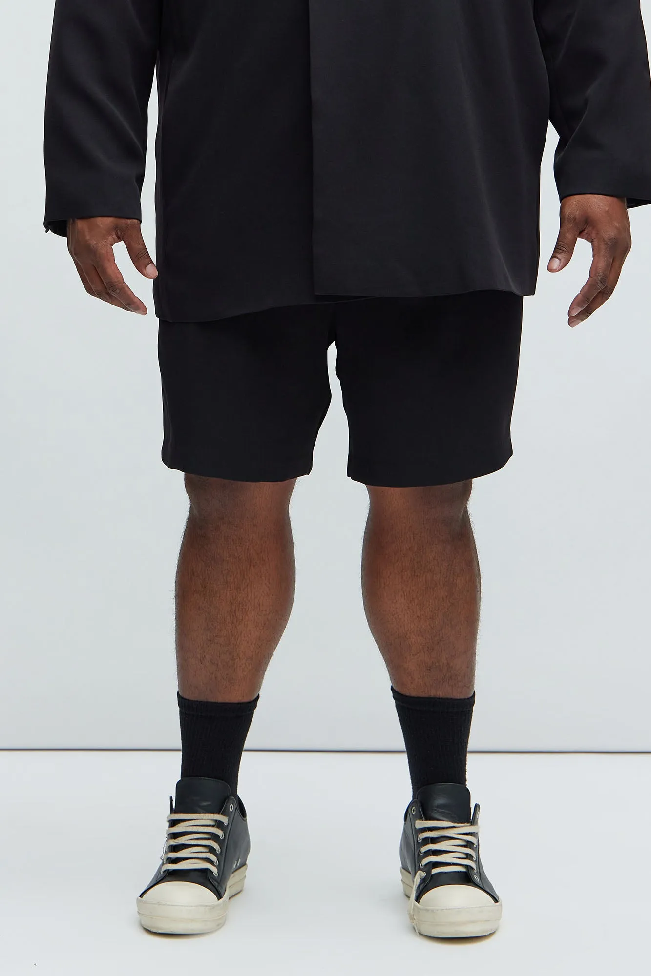 Anchor Suit Shorts - Black