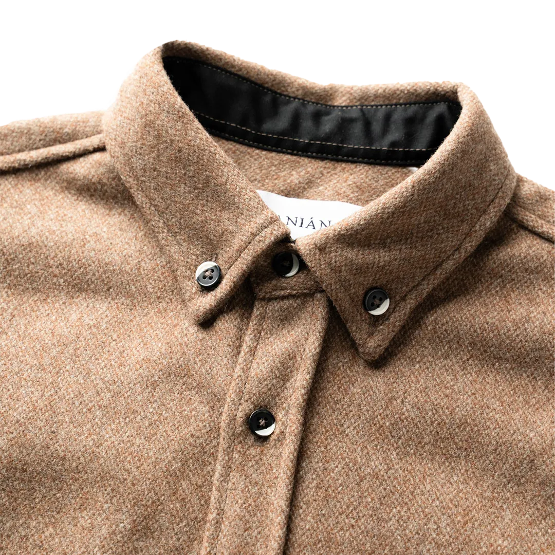 ANIÁN - The Modern Melton Wool - Oyster