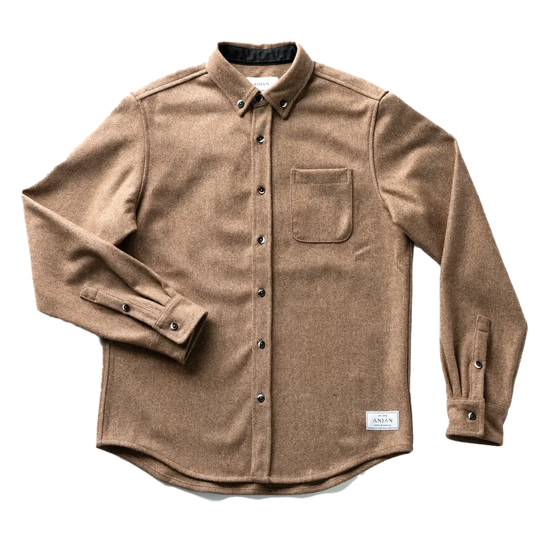 ANIÁN - The Modern Melton Wool - Oyster