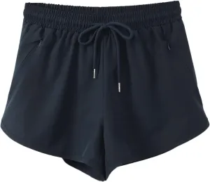 Athletic Shorts for Women Drawstring Elastic High Waisted Running Sport Yoga Mini Shorts Workout Shorts