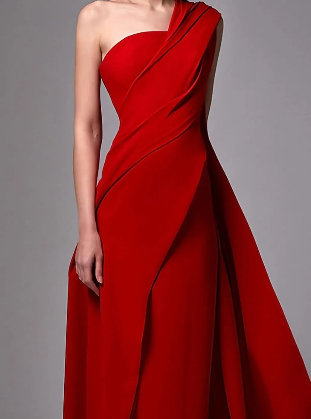 Beach Wedding Sheath Evening Gown Elegant Dress Formal Sleeveless One Shoulder Stretch Chiffon Masquerade Dress 2025