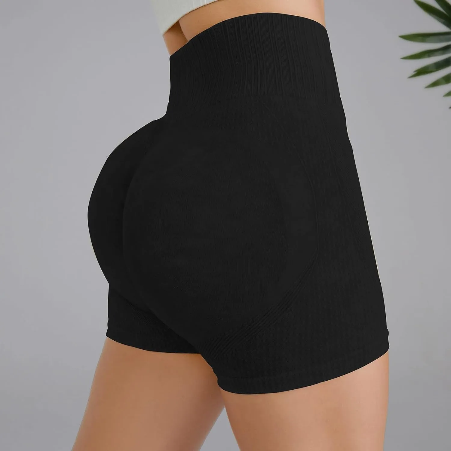 Biker Shorts Women Smile Contour Seamless Workout Shorts Soft Stretch Running Dance Volleyball Gym Sport Fitness Shorts