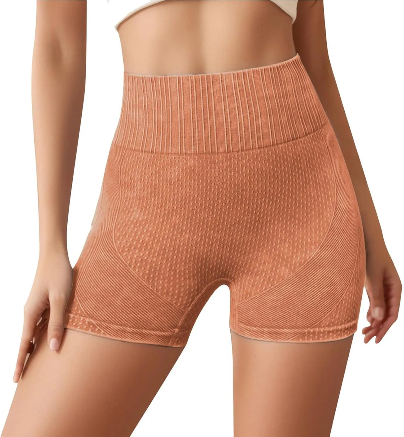 Biker Shorts Women Smile Contour Seamless Workout Shorts Soft Stretch Running Dance Volleyball Gym Sport Fitness Shorts