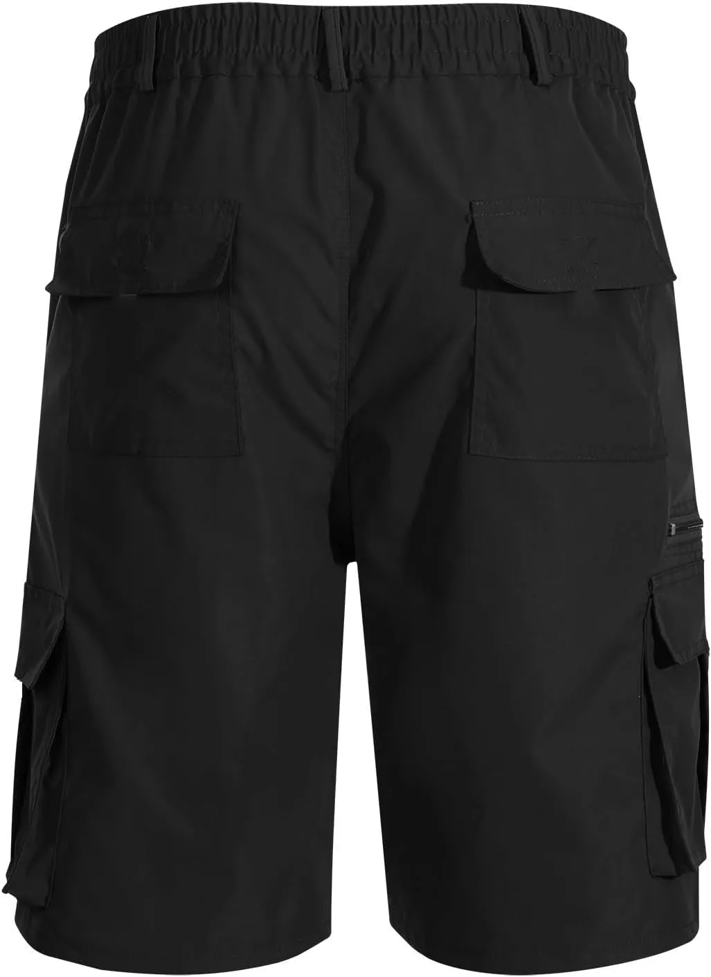 Binmer Summer Casual Cargo Shorts Mens 2024 Lightweight Multi Pocket Workout Athletic Shorts Elestic Waisted Beach Shorts