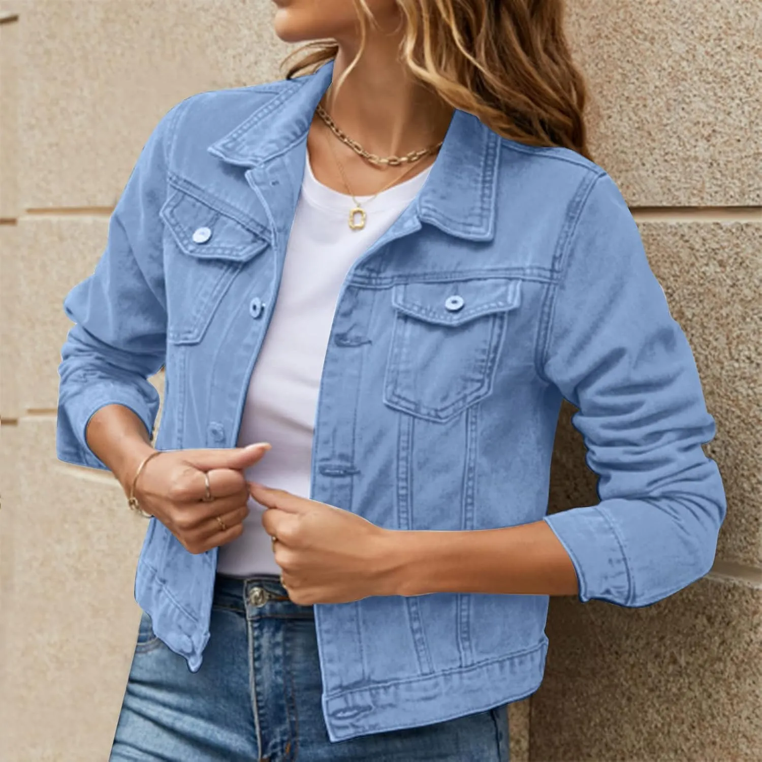 Black Denim Jacket For Women Denim Jacket For Women Leopard Print Retro Shape Jacket Woman Jacket