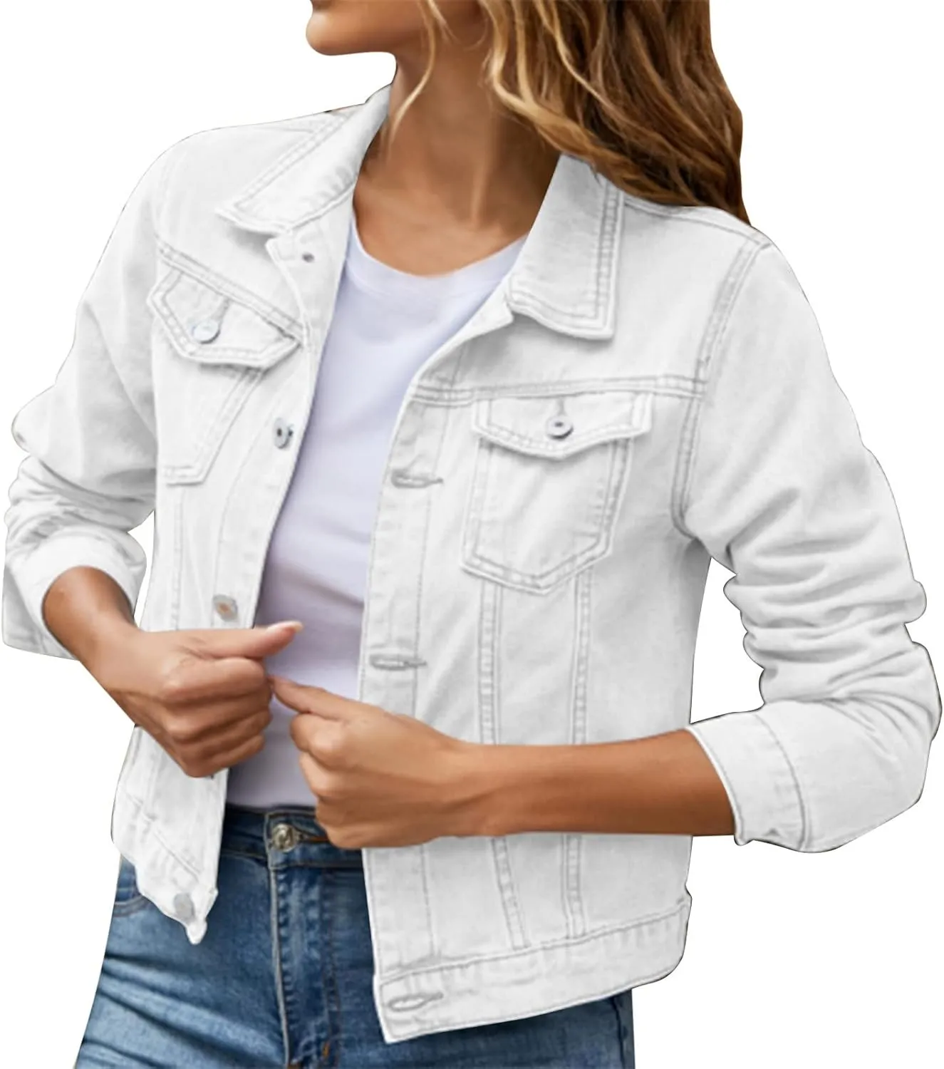 Black Denim Jacket For Women Denim Jacket For Women Leopard Print Retro Shape Jacket Woman Jacket