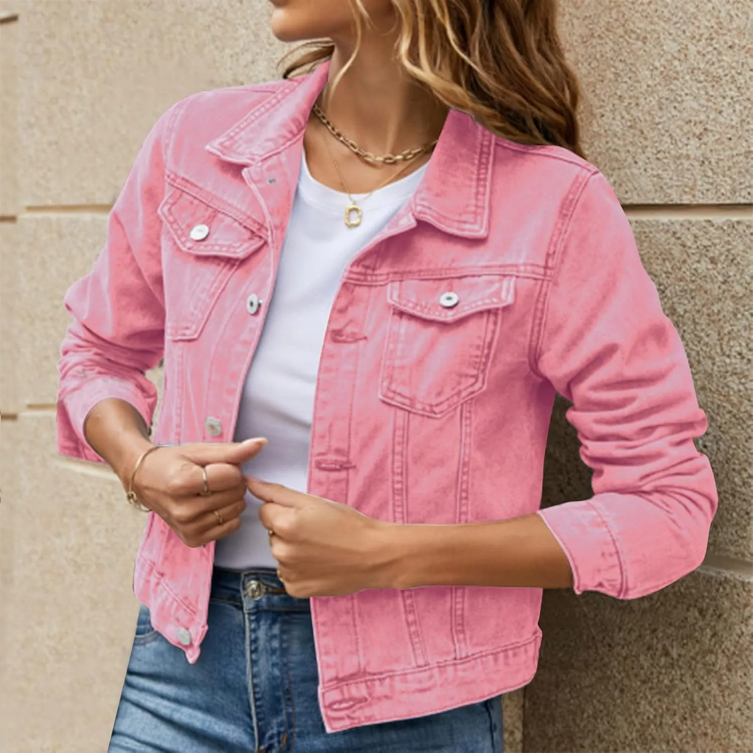 Black Denim Jacket For Women Denim Jacket For Women Leopard Print Retro Shape Jacket Woman Jacket