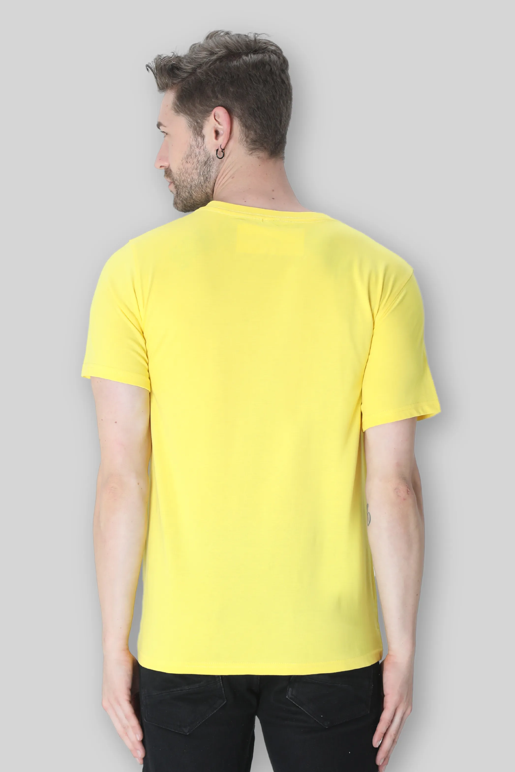 Bright Yellow T-shirt for men