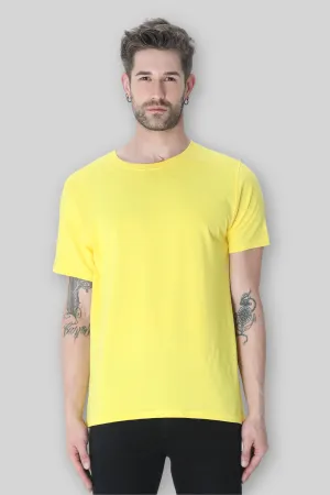 Bright Yellow T-shirt for men