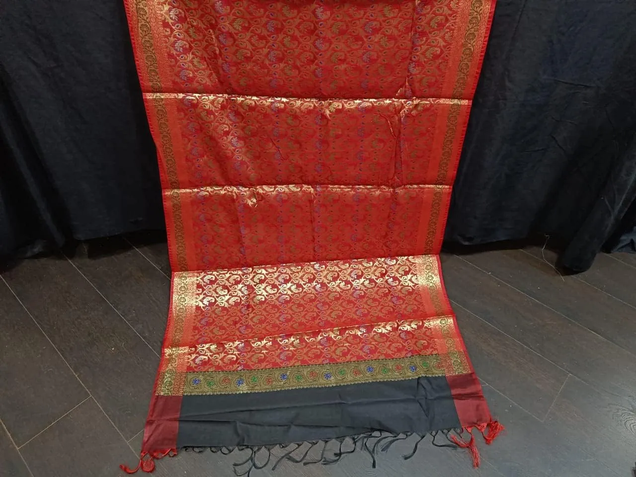 Brocade Shawl/wrap/Stole/Dupatta/Scarf/Sarong
