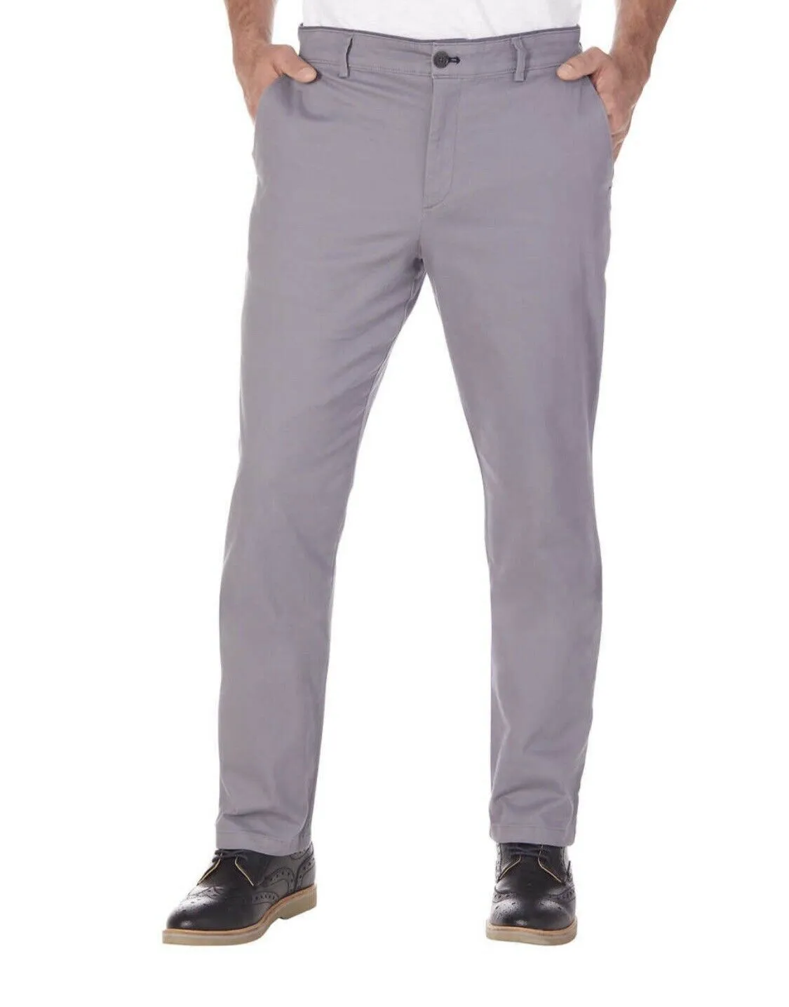 Calvin Klein Men's 5 Stretch Pocket Print Twill Pant Spear