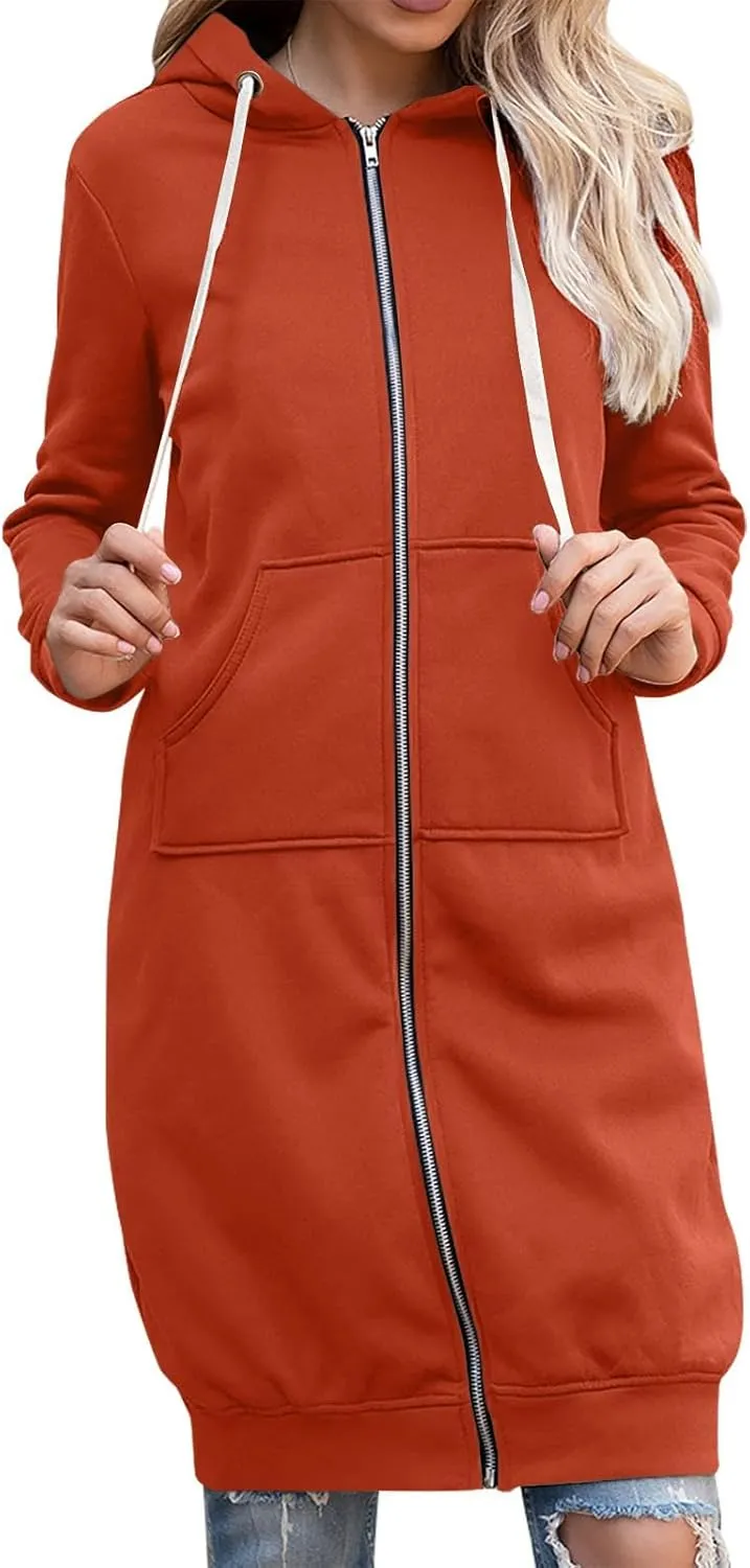Cardigan Sweaters for Women Lightweight Fall Cardigan Sweaters with Pocket Zip Up Hoodie Women