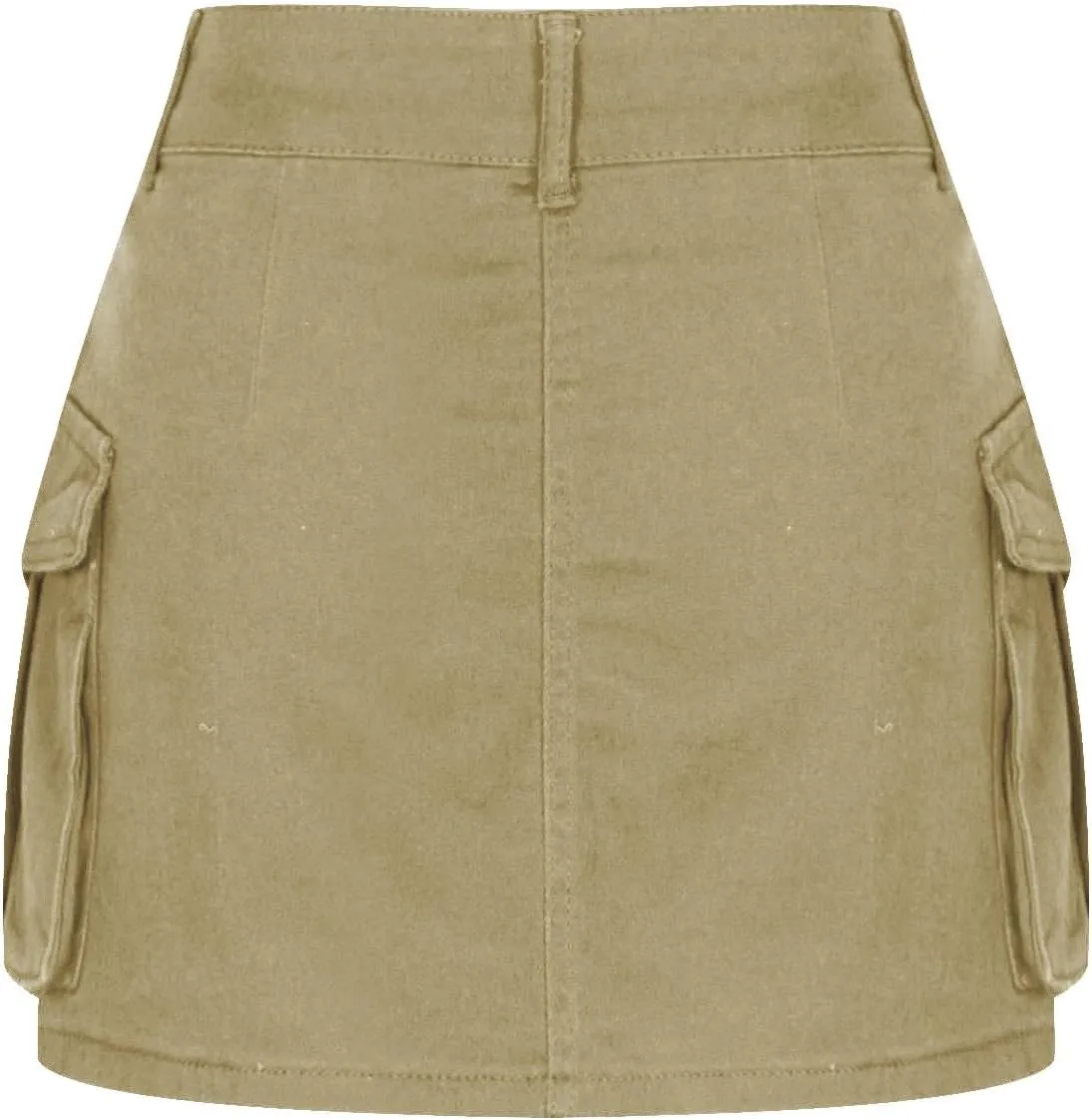 Cargo Denim Skirts for Women Solid Casual Short Jean Skirt Bodycon High Waist Wrap Skirts 2025 Trendy Y2K Mini Skirt