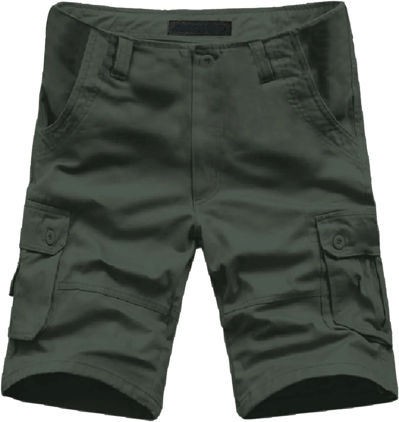 Cargo Shorts for Men Zipper Fly Relaxed Straight Leg Lightweight Work Shorts Casual 2025 Summer Tactical Pants