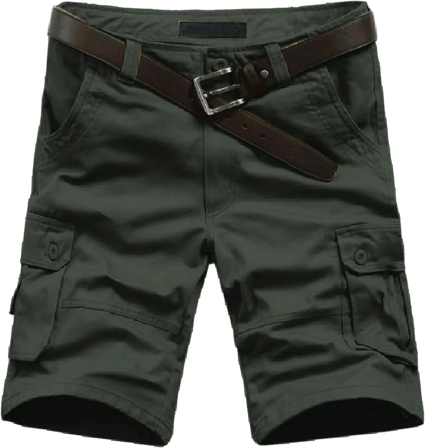 Cargo Shorts for Men Zipper Fly Relaxed Straight Leg Lightweight Work Shorts Casual 2025 Summer Tactical Pants
