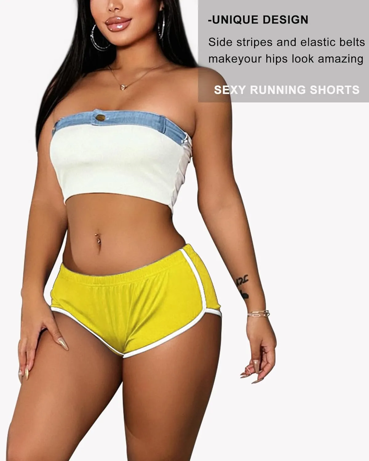 Cheeky Women's Femboy Booty Shorts - Sexy Micro Mini Hot Pants