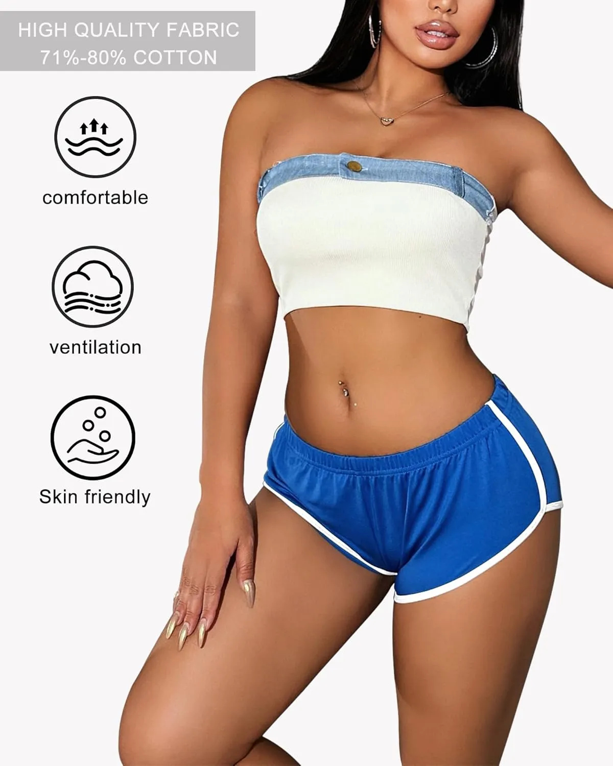 Cheeky Women's Femboy Booty Shorts - Sexy Micro Mini Hot Pants