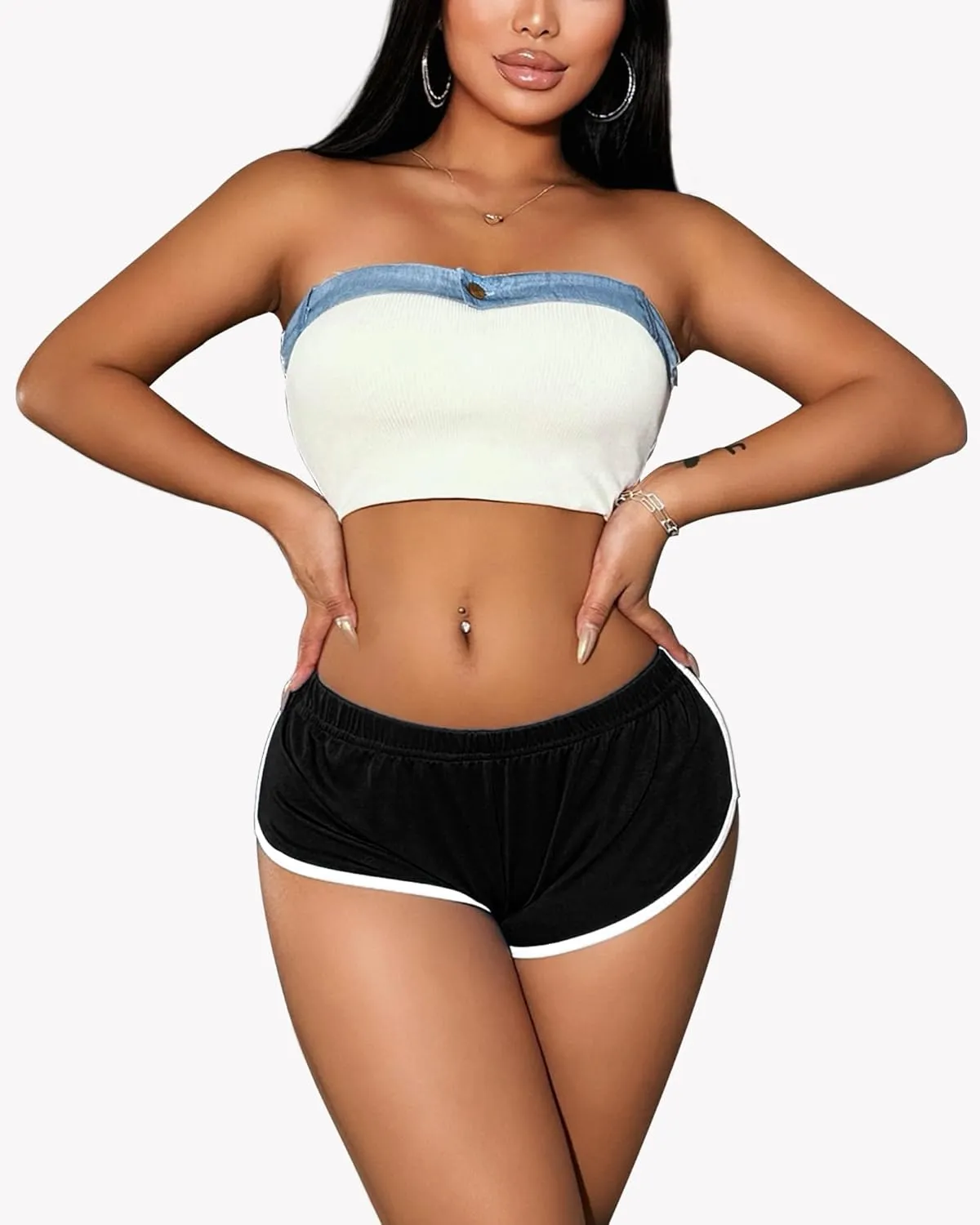 Cheeky Women's Femboy Booty Shorts - Sexy Micro Mini Hot Pants