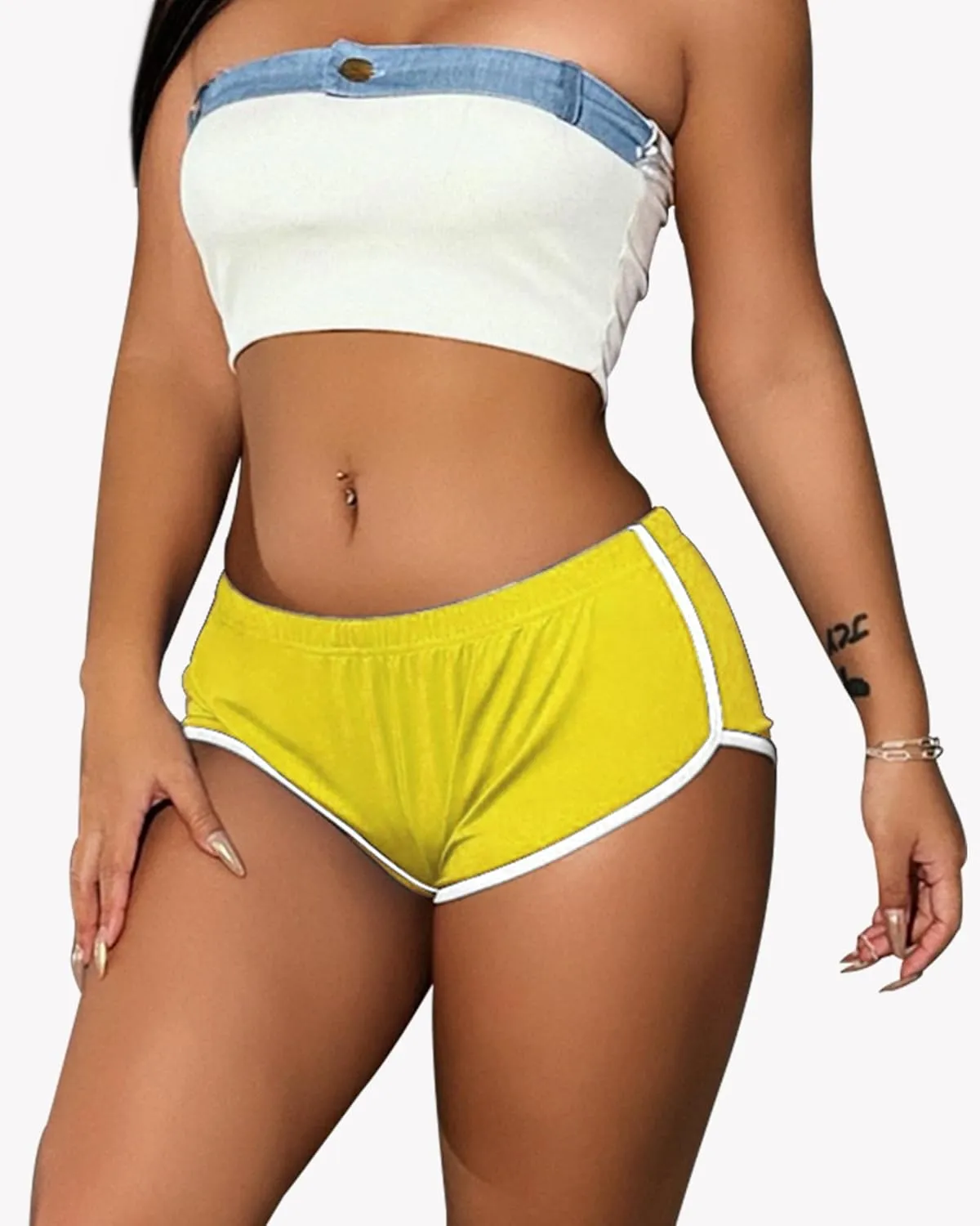 Cheeky Women's Femboy Booty Shorts - Sexy Micro Mini Hot Pants