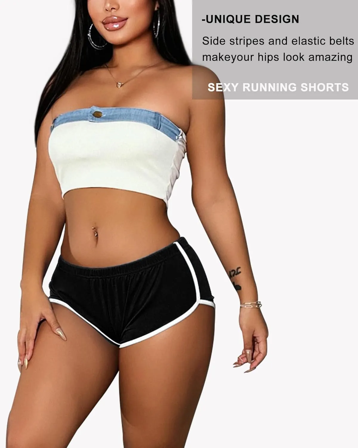 Cheeky Women's Femboy Booty Shorts - Sexy Micro Mini Hot Pants