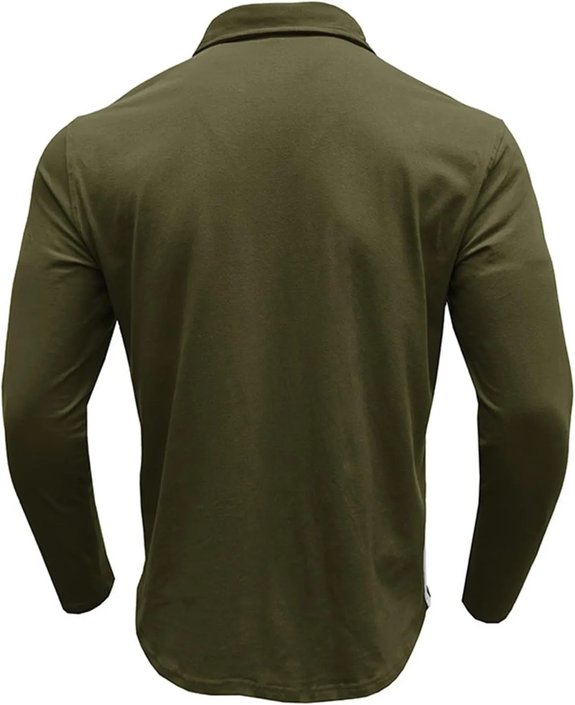 Cotton Polo Shirts for Men Basic Button Down Lapel Neck Golf Polo Shirts Casual Slim Fit Athletic Pullover