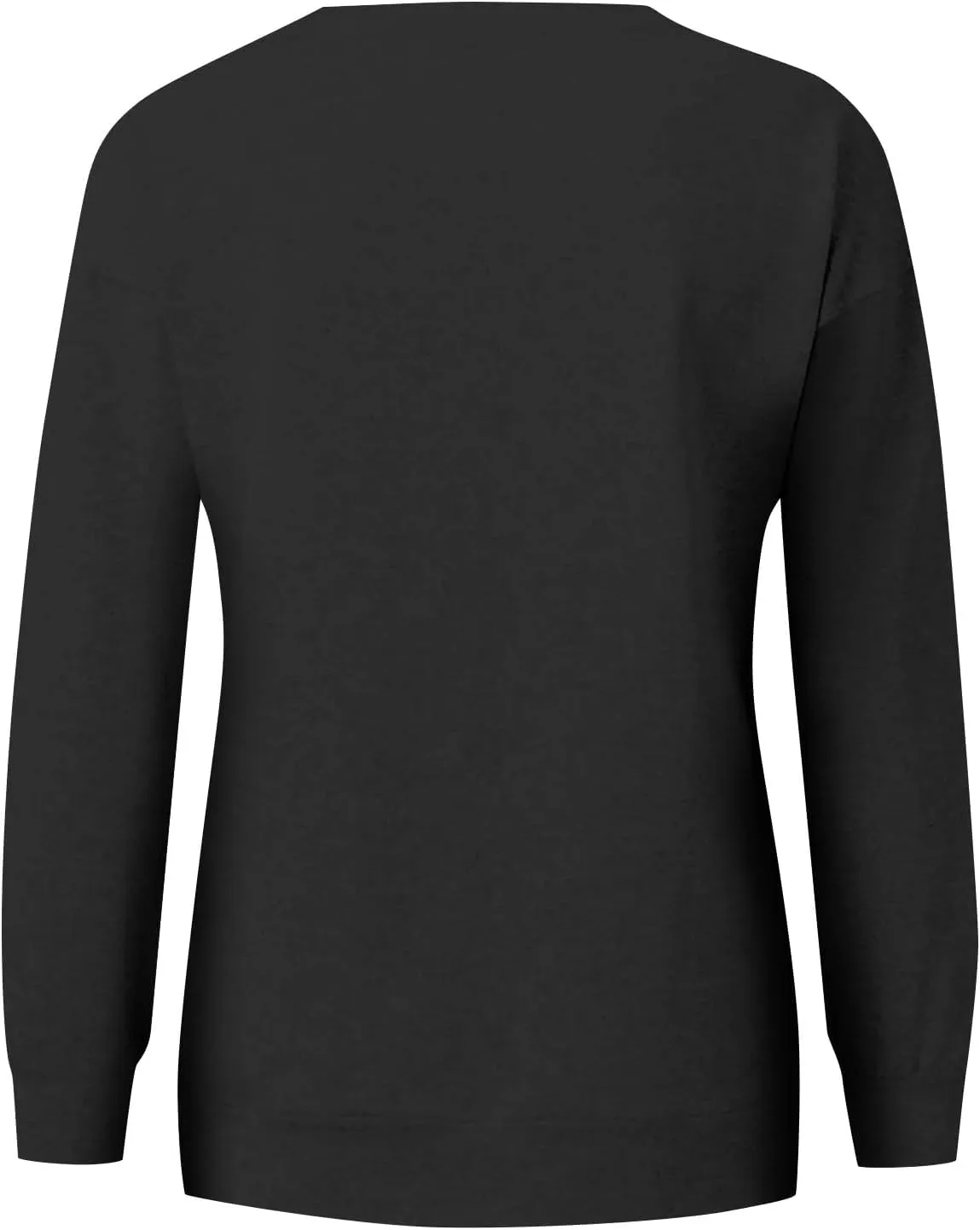Crewneck Sweatshirts Women Pullover Sweaters Trendy Sweatshirt Long Sleeve Fall Outfits Sweaters with Pockets