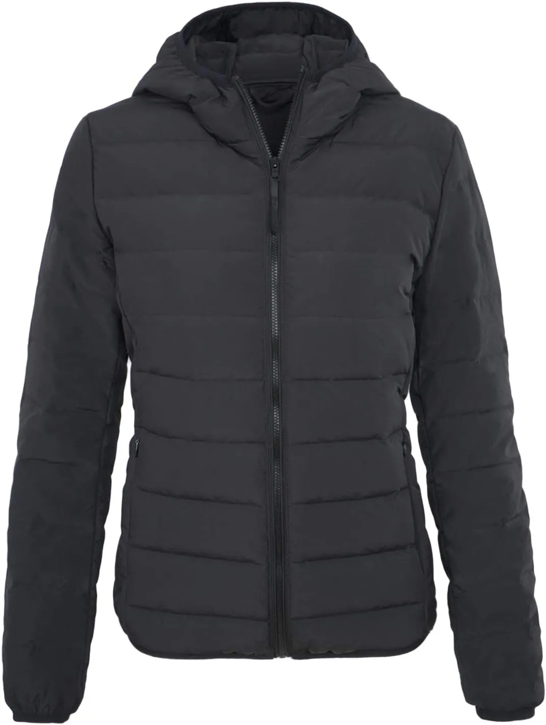 ELFJOY Down Jacket Women Down Coat Winter Black White Puffer Coat Lightweight Down Jacket