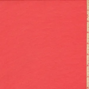 Fire Red Cotton Shirting Fabric