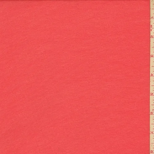 Fire Red Cotton Shirting Fabric
