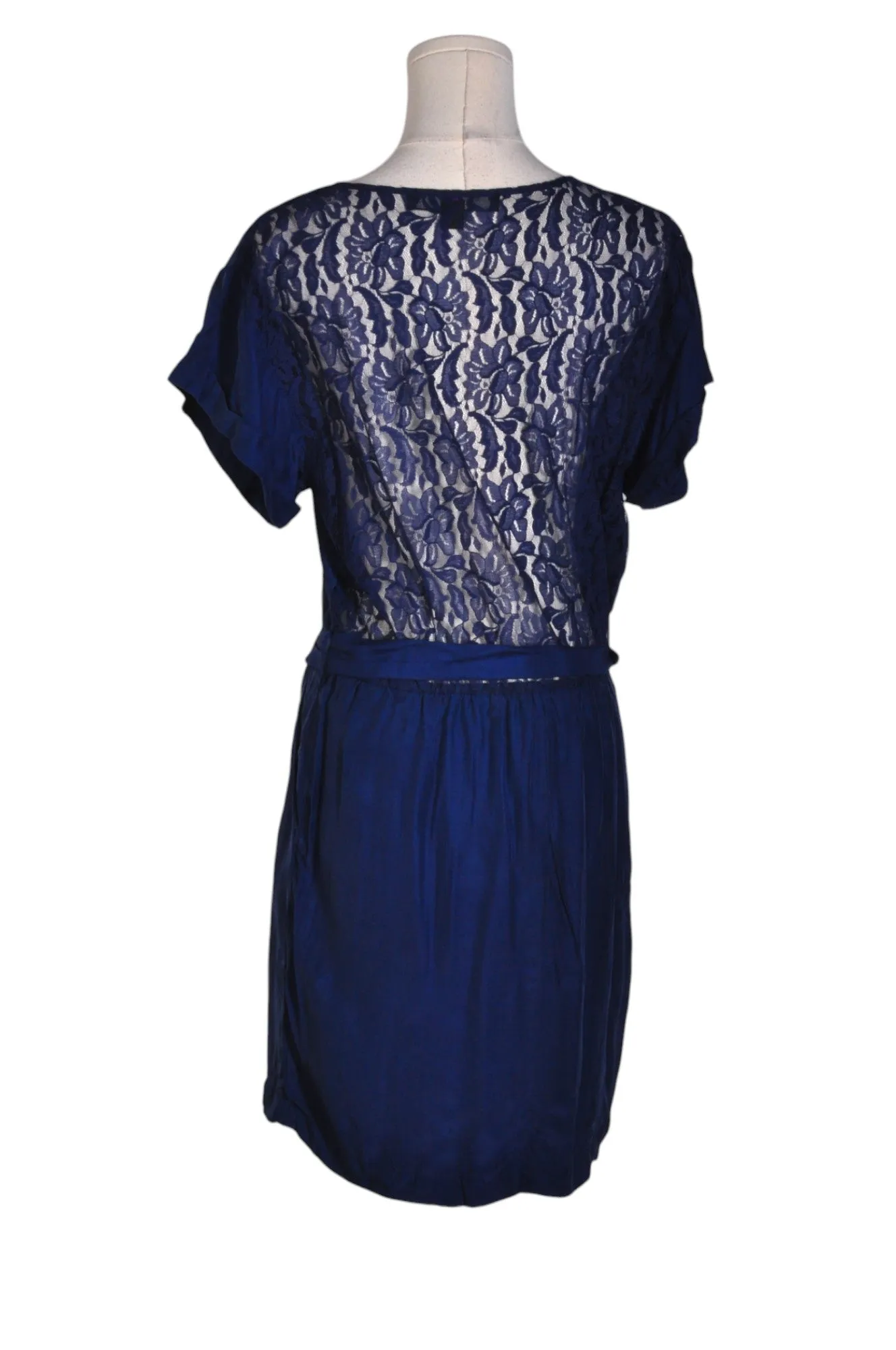 FOREVER 21 Women Wrap Dresses Regular fit in Blue - L