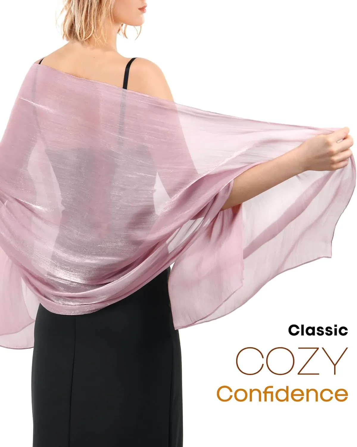 FURTALK Shawls and Wraps for Evening Dresses Sparkly Soft Wedding Party Bridesmaid Scarves for Women
