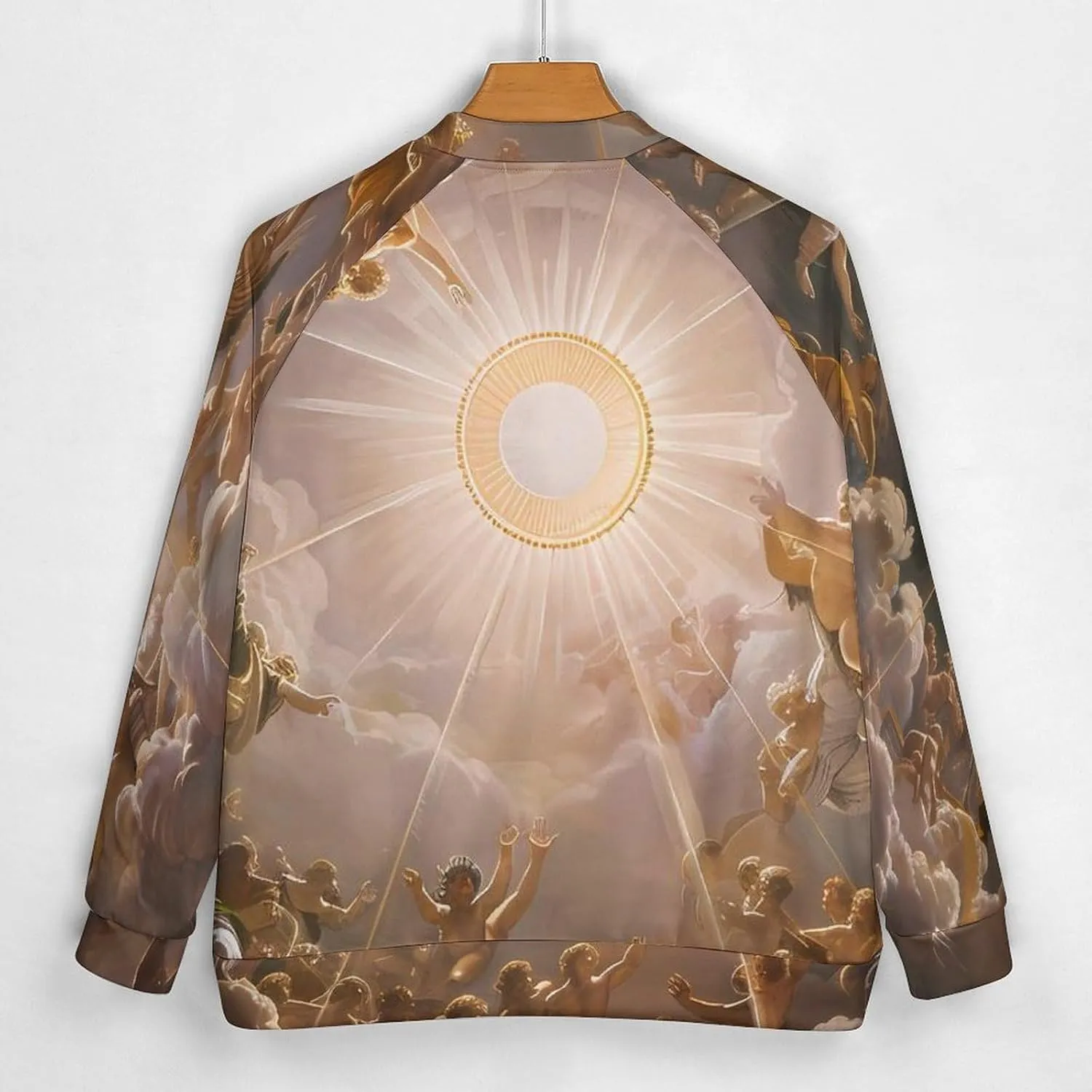 Gods Greek Mythology Lightweight Men's Baseball Jackets Relaxed Fit Varsity Bomber Jacket Windbreaker Coat