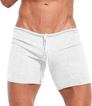 GOKKILRW Mens Shorts Summer Loungewear Gym Workout Boxer Shorts Bodybuilding Athletic Shorts Soft Comfy Breathable Beachwear