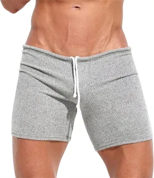GOKKILRW Mens Shorts Summer Loungewear Gym Workout Boxer Shorts Bodybuilding Athletic Shorts Soft Comfy Breathable Beachwear
