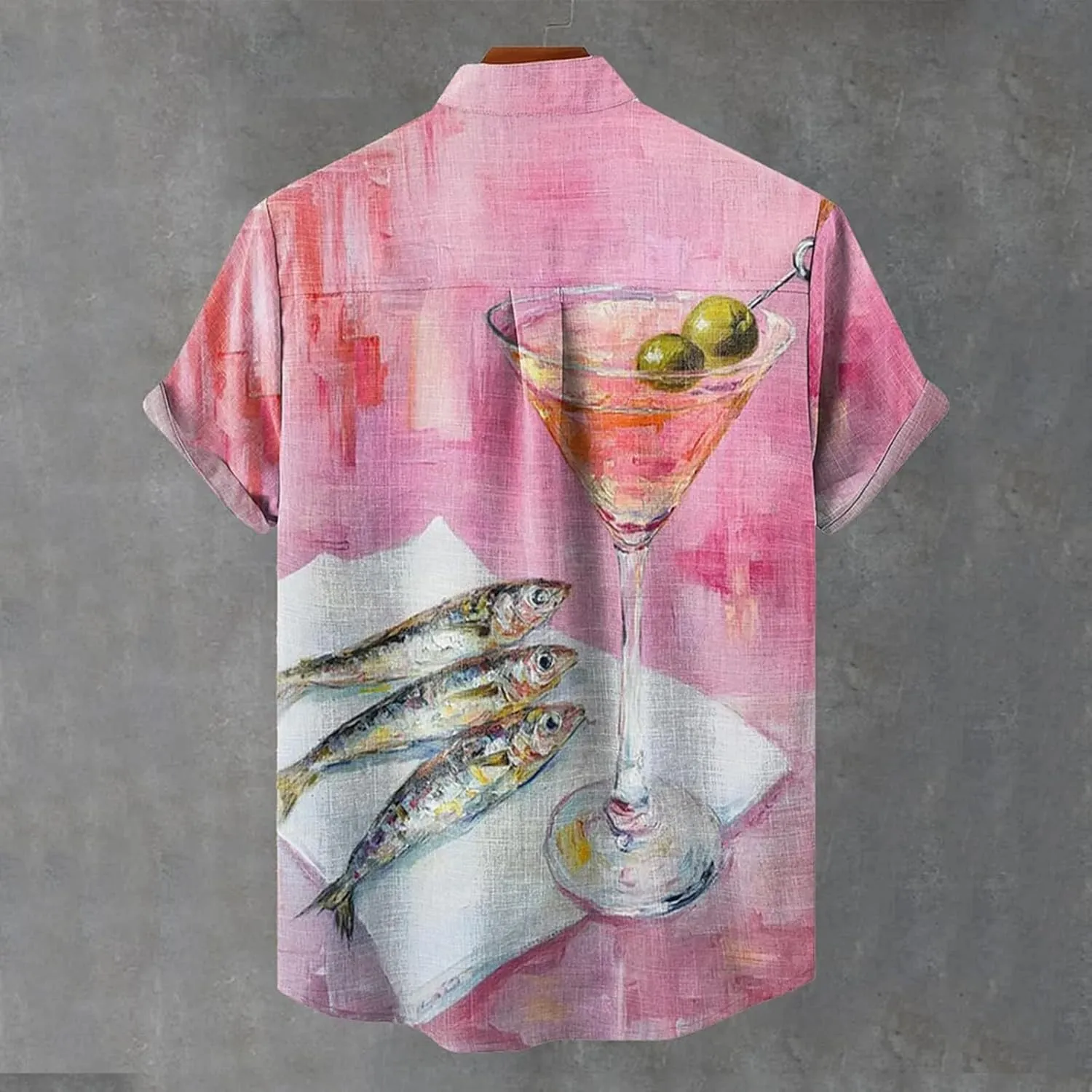 Hawaiian Shirt for Men Collar Shirt Short Sleeve Casual Shirts Down Shirt for Men Beach Vacation Outfits Cruise