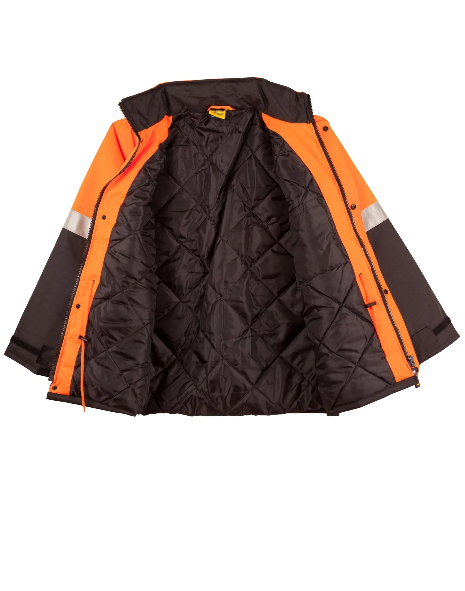 High Visibility Two Tone Softshell Jacket with 3M Reflective Tapes SW28A
