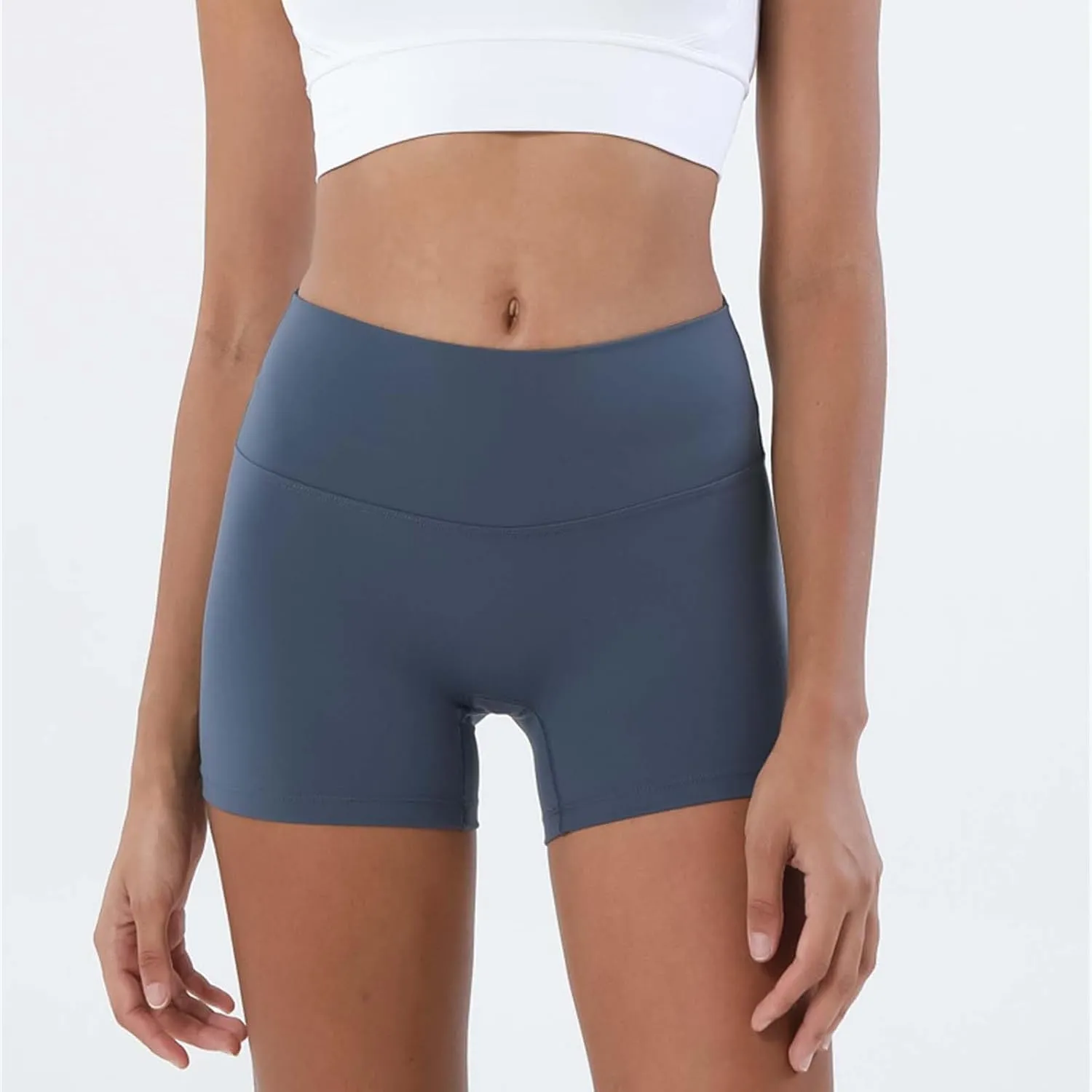 High Waisted Biker Shorts for Women Women Butt Lifting Shorts Pockets High Waisted Biker Anti Cellulite Up Workout