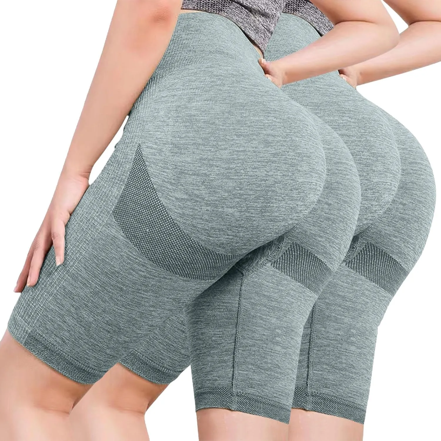 High Waisted Biker Shorts for Women Women's Hip Lifting High Waisted Tummy Tightening Leggings Breathable Yoga