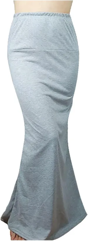 Long Mermaid Skirts for Women Tummy Control Pencil Skirt Elegant Strenchy Satin A-Line Maxi Skirt Bodycon Fishtail Skirts