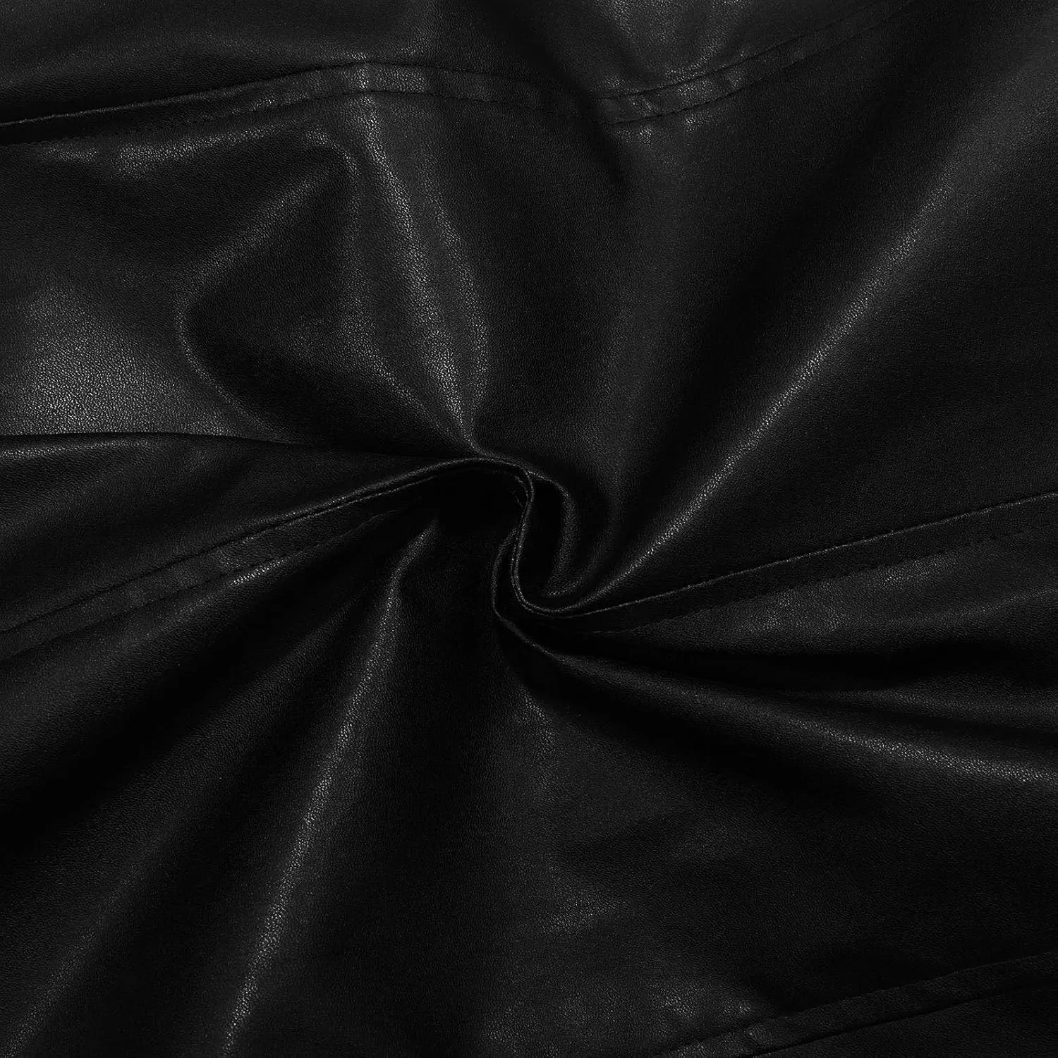 Long Retro Slim Men's Pants Autumn/Winter Punk Casual Suit Leather Leather Pants Two Piece Suit Suit Inner