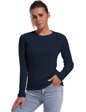 Long Sleeve Athletic Shirts darknavy_Jogging