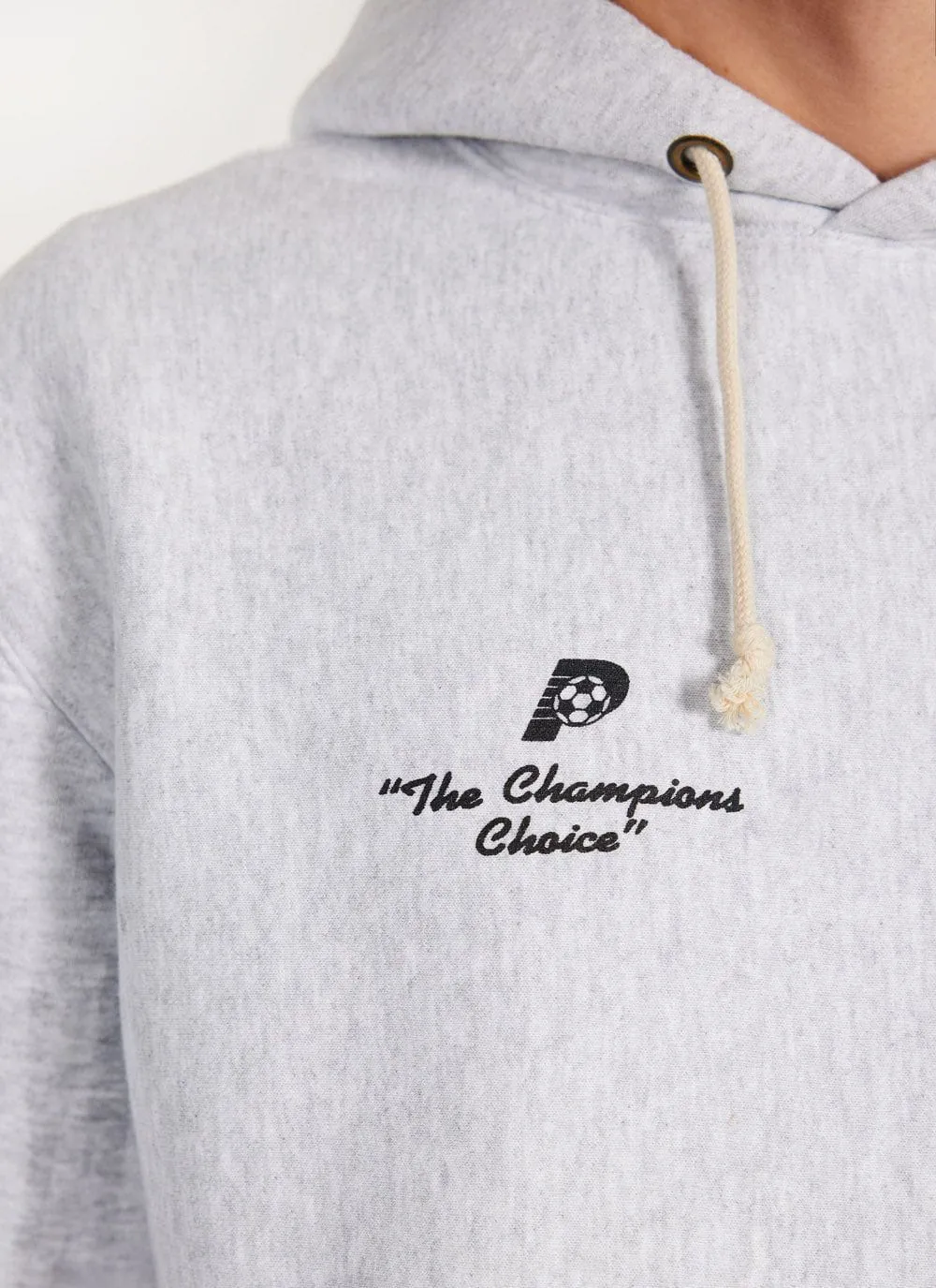 Mascot Hoodie | Champion and Percival | Athletic Grey