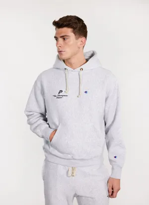 Mascot Hoodie | Champion and Percival | Athletic Grey
