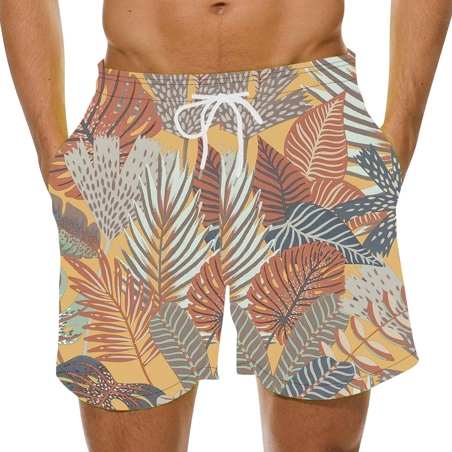 Matching Beach Outfits for Couples Plus Summer Beach Size Dinosaur Shorts Men's Pants Holiday Shorts Stretch Short